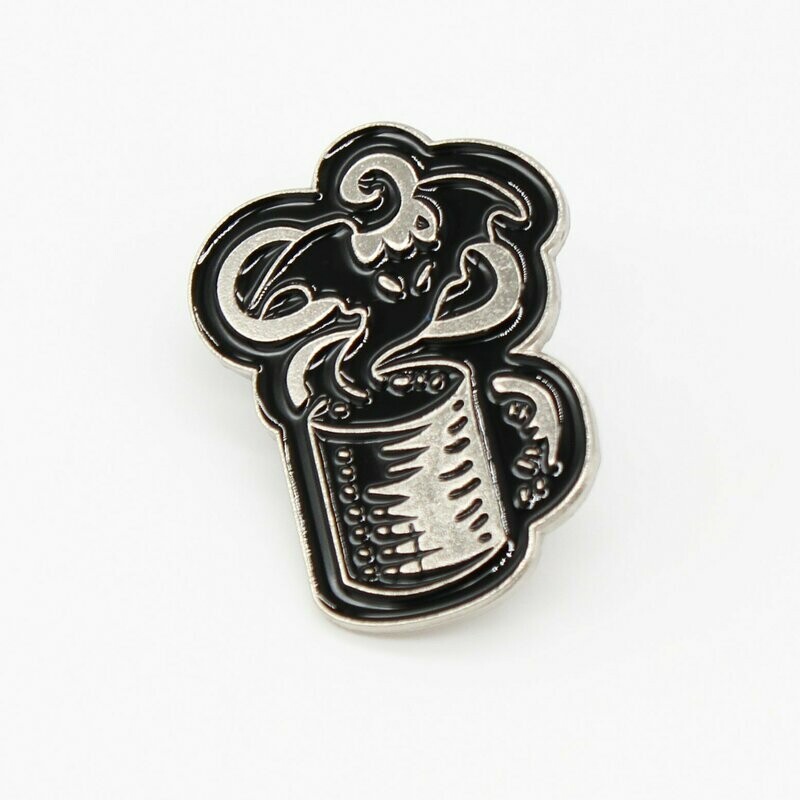 Coffee Mug Enamel Pin