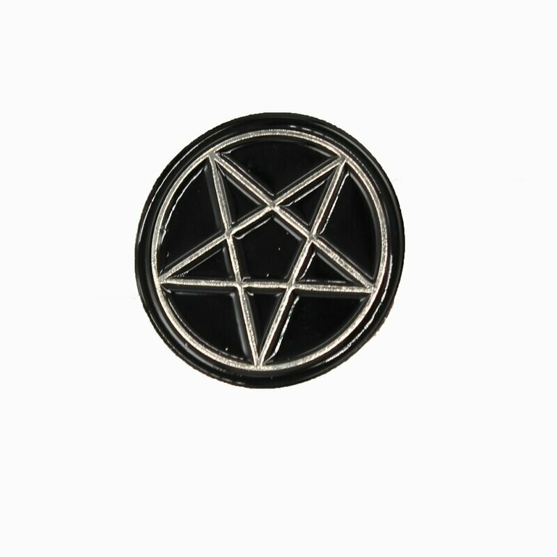 Pentagram Enamel Pin