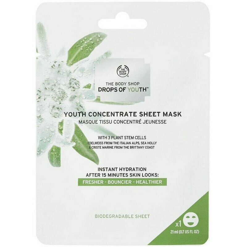 The Body Shop Drops of  Youth Concentrate Sheet Mask