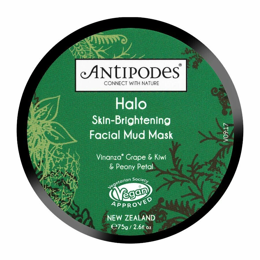Antipodes Halo- Skin Brightening Facial Mud Mask 75g