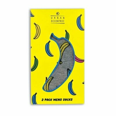 Urban Eccentric Banana Socks Gift Set