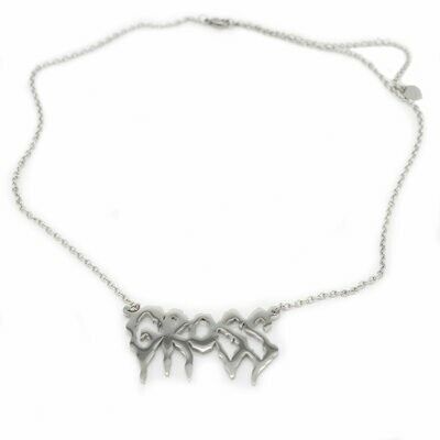 Stainless Steel GROSS Pendant Necklace Stainless Steel GROSS Pendant Necklace