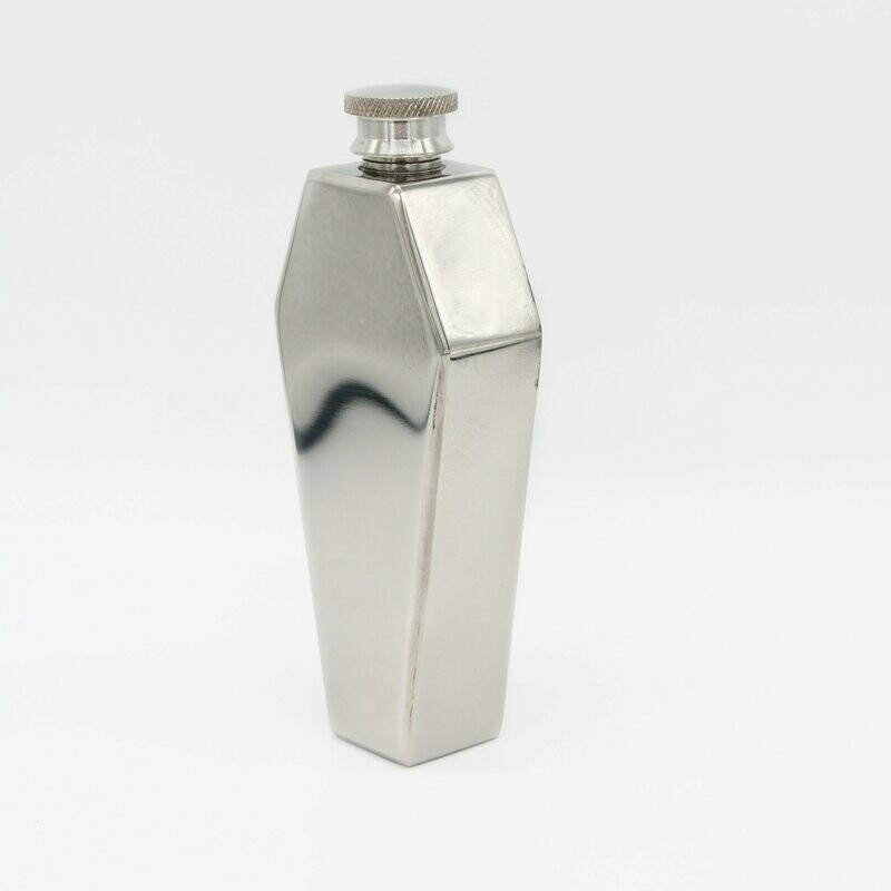 Stainless Steel Coffin Flask