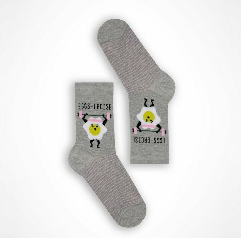 Urban Eccentric Eggs- Ecerise Socks