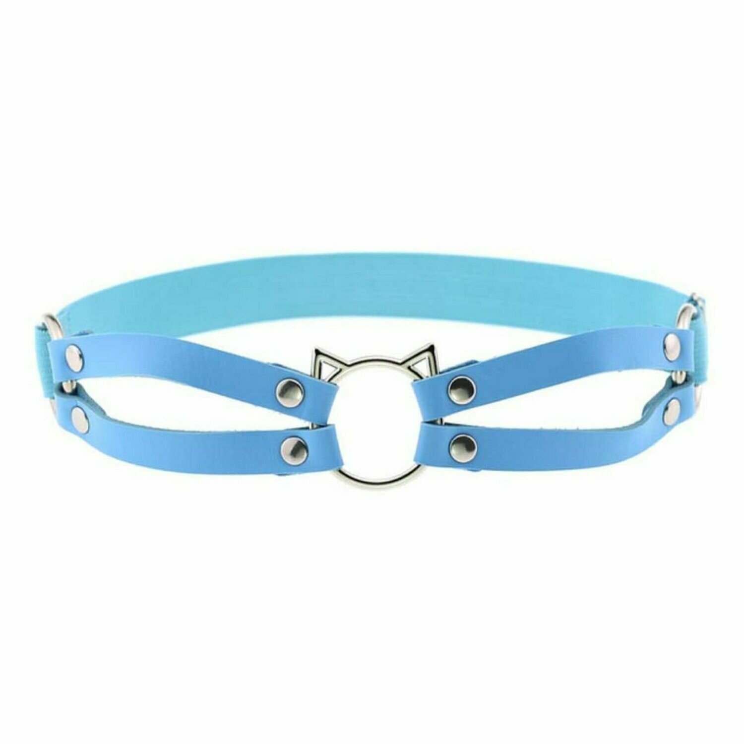 Cat Garter- Blue