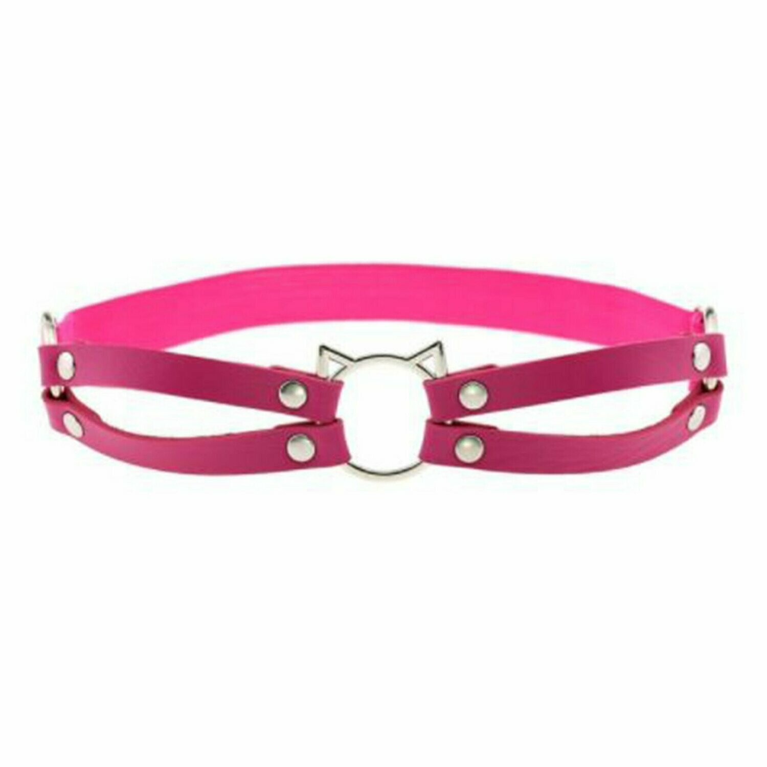 Cat Garter- Fuchsia