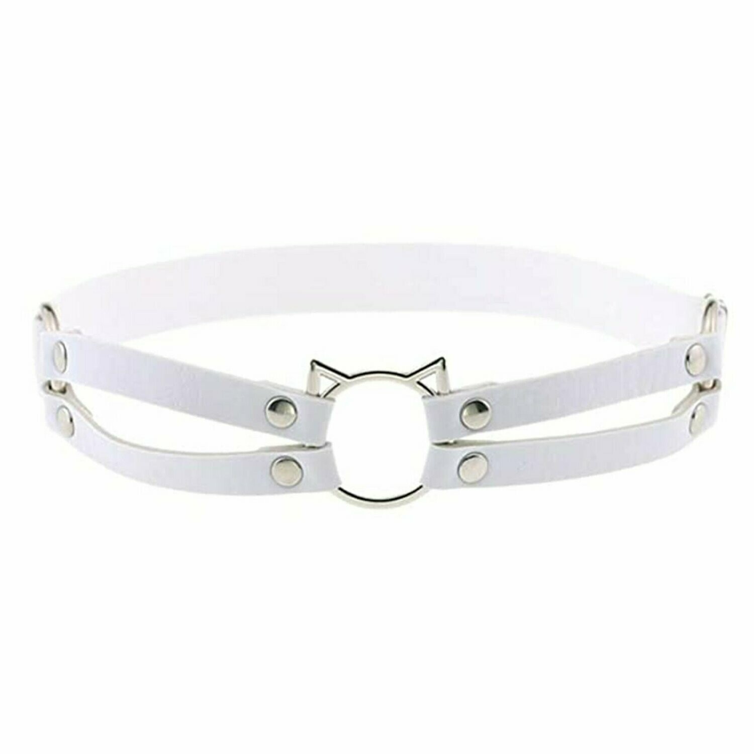 Cat Garter- White