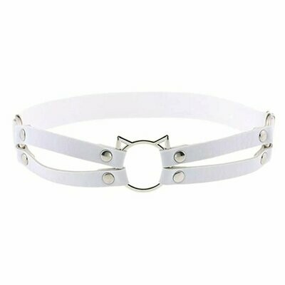 Cat Garter- White
