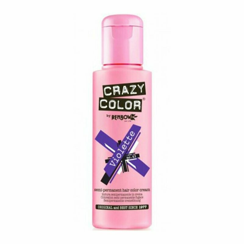 Crazy Color Semi-Permanent Vegan Hair Colour -VIOLETTE
