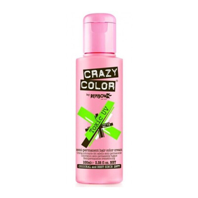 Crazy Color Semi-Permanent Vegan Hair Colour -TOXIC UV