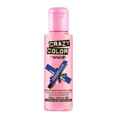 Crazy Color Semi-Permanent Vegan Hair Colour- SAPHIRE