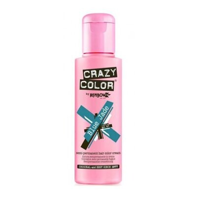 Crazy Color Semi-Permanent Vegan Hair Colour- BLUE JADE