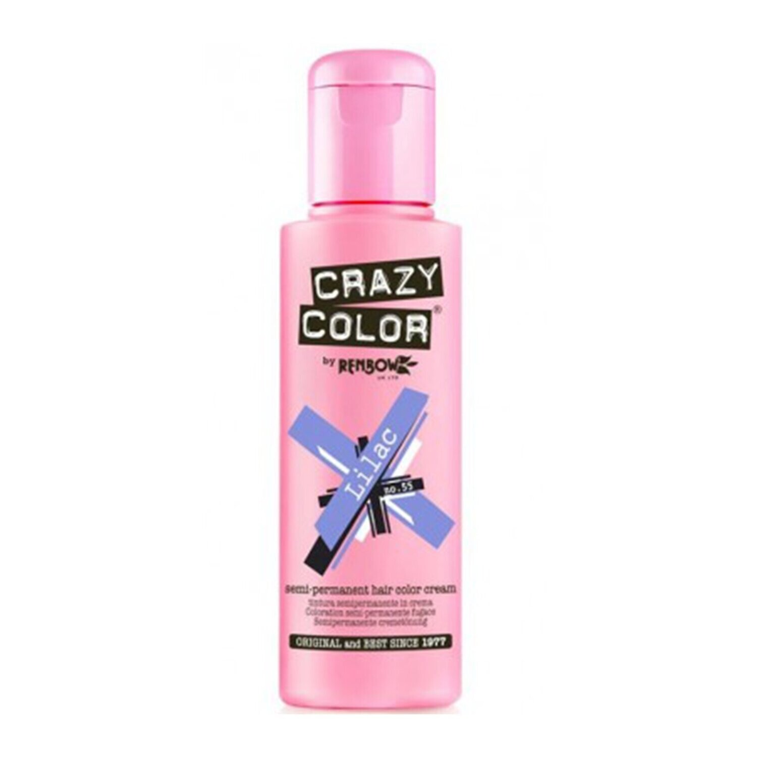 Crazy Color Semi-Permanent Vegan Hair Colour- LILAC