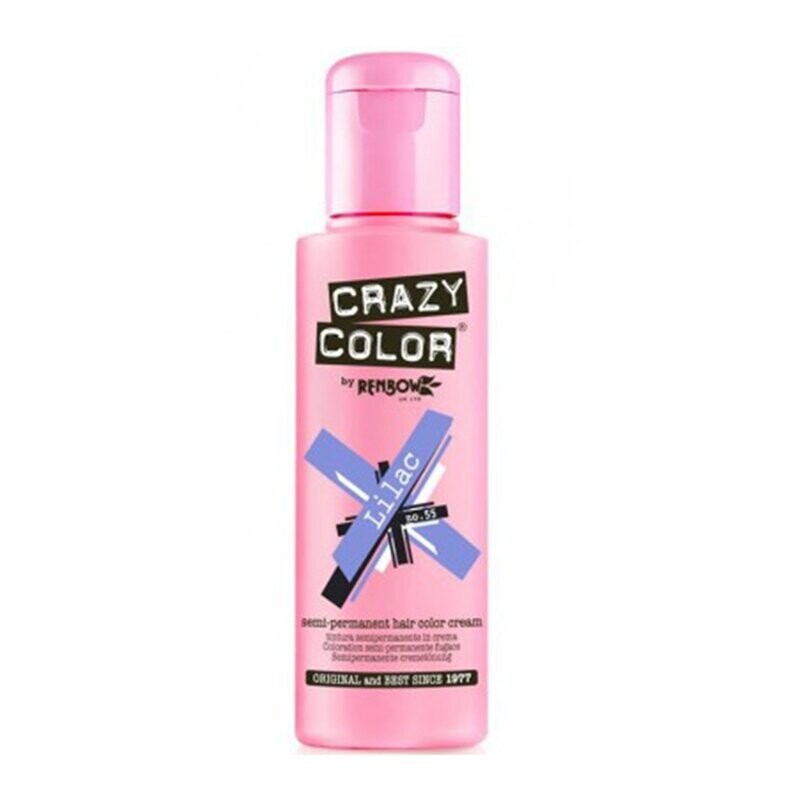 Crazy Color Semi-Permanent Vegan Hair Colour- LILAC
