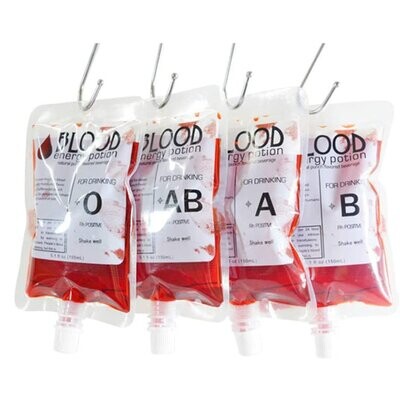 Blood Pouch Juice Bag 150 ml