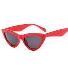 Mira Triangle Sunglasses - Red