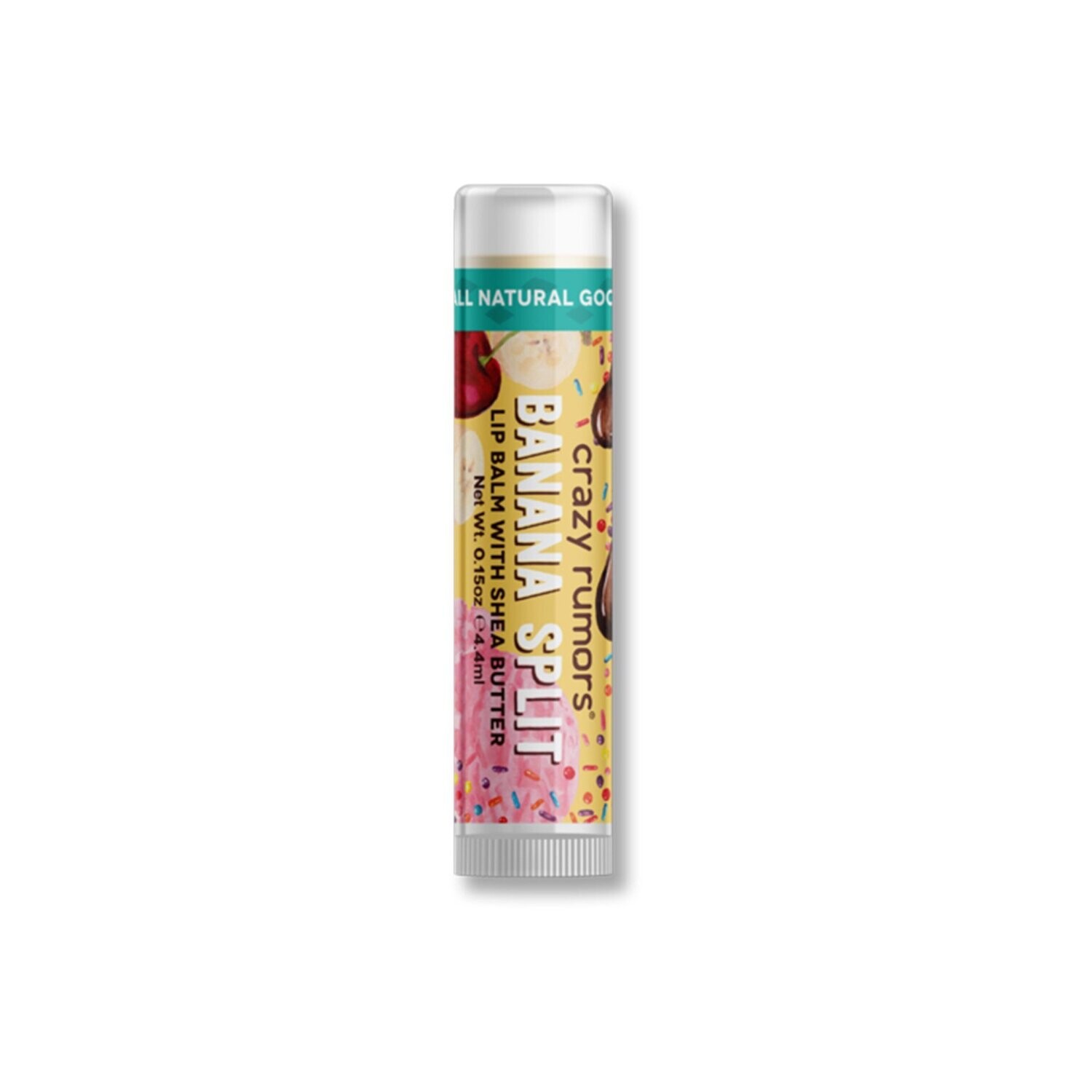 Crazy Rumors Lip Balm- Banana Split