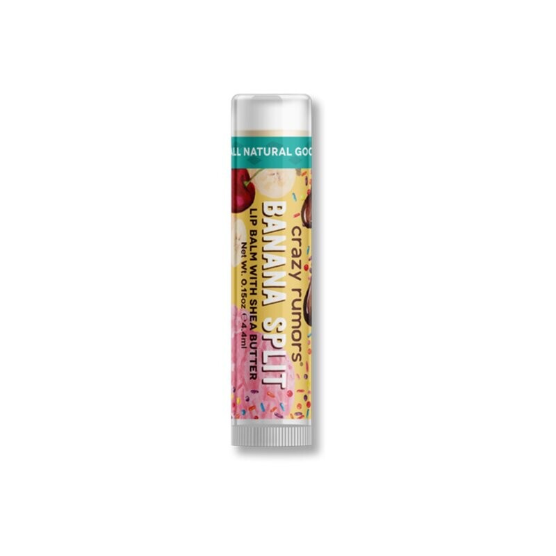 Crazy Rumors Lip Balm- Banana Split