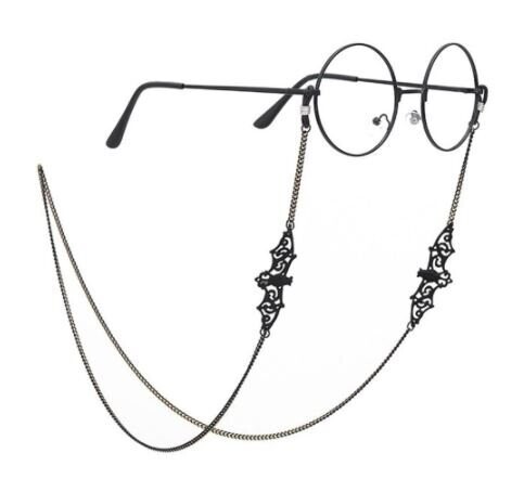 Black Bat Chain Lanyard