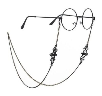 Black Bat Chain Lanyard