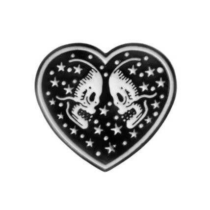 Skeleton Love Enamel Pin