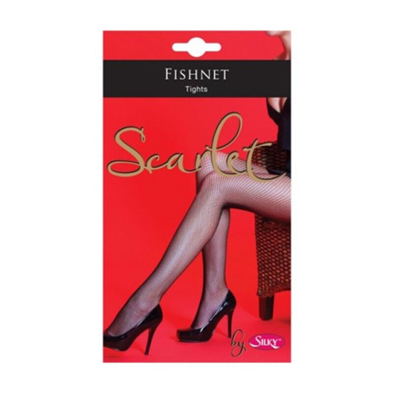 Scarlet by Silky Black Fishnet Tights