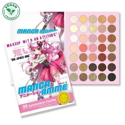 Rude Cosmetics Manga Anime Book Eyeshadow Palette