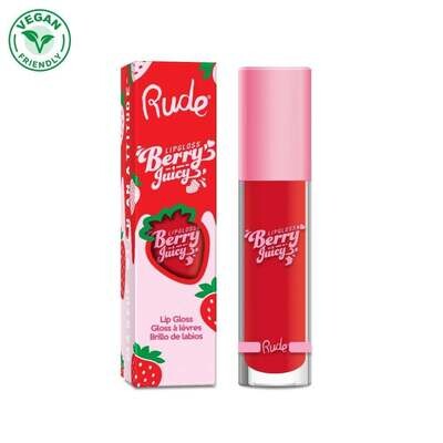 Rude Cosmetics Berry Juicy Lip Gloss- Code Red