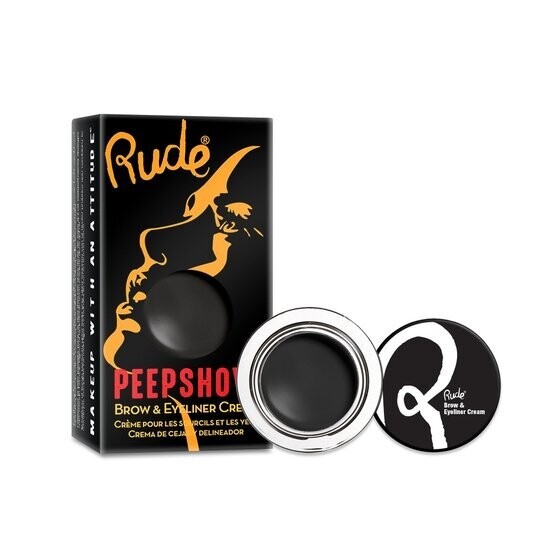 Rude Cosmetics Peepshow Brow & Eyeliner Cream- Assorted Shades