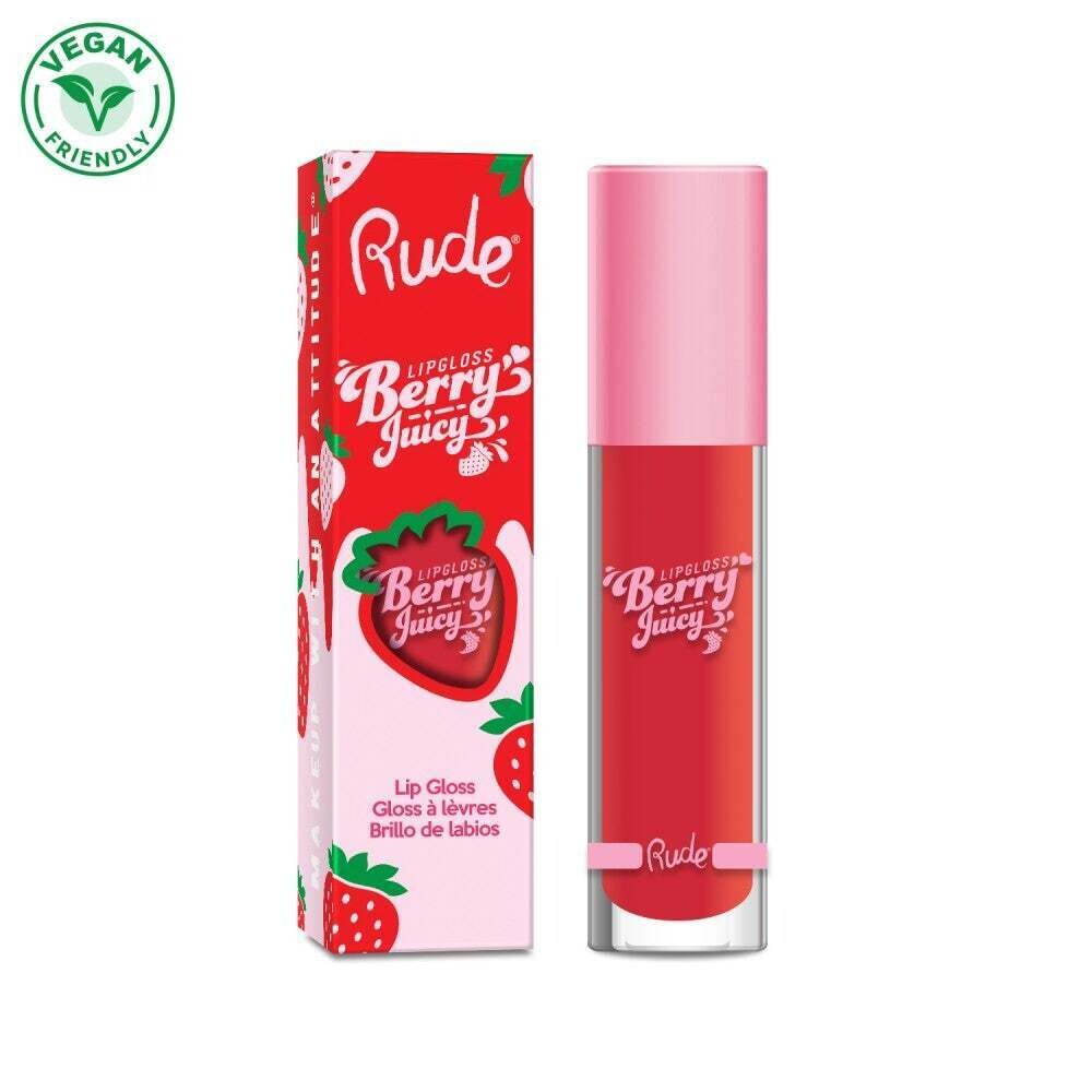 Rude Cosmetics Berry Juicy Lip Gloss-Coral Kiss