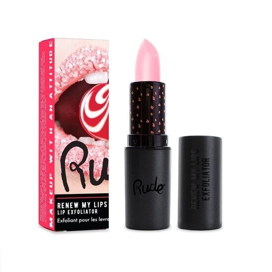 Rude Cosmetics Renew My Lips Lip Exfoliator- Strawberry
