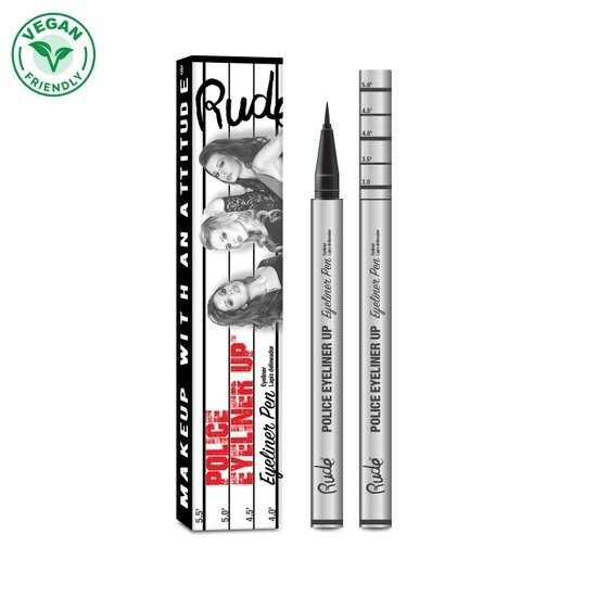 Rude Cosmetics Police Eyeliner Up Pen-Bail Bond (Black)
