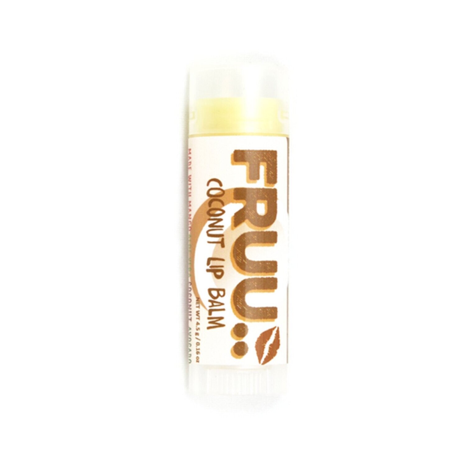 FRUU Natural Lip Balm-  Coconut