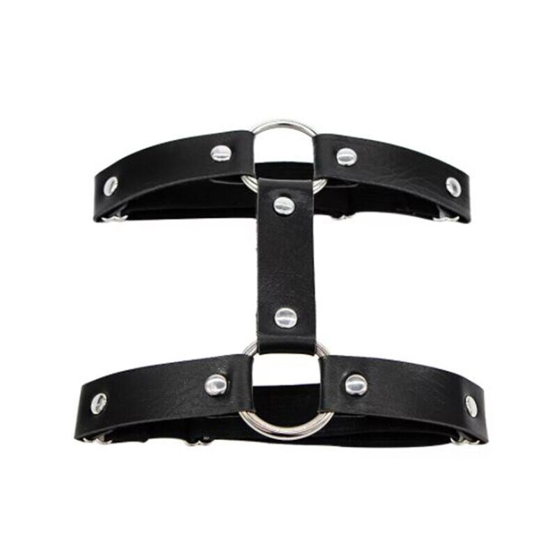 Faux Leather Thigh Harness