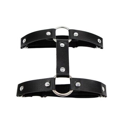 Faux Leather Thigh Harness