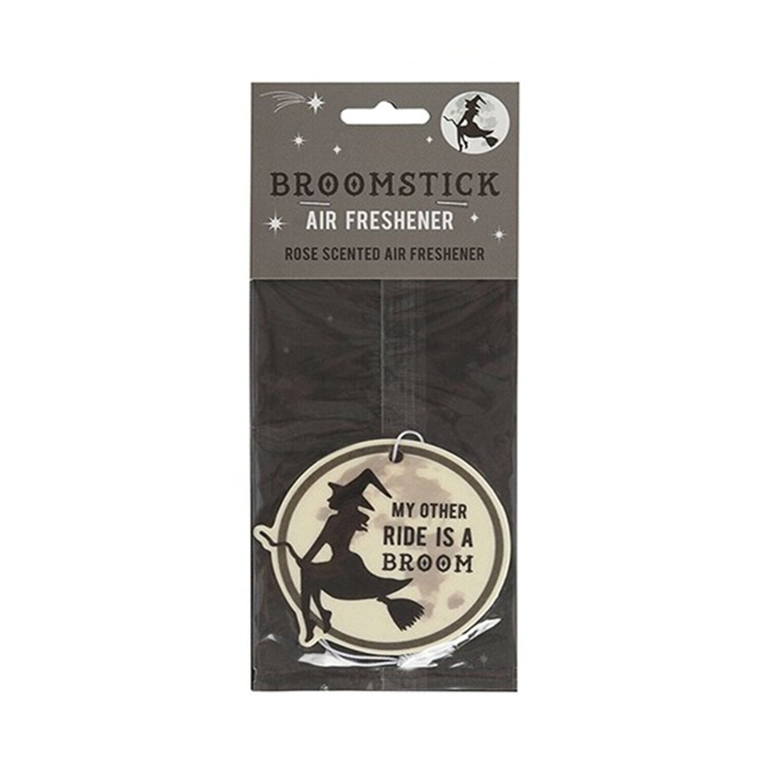 My Other Ride is a Broom Vanilla Scented  Air Freshener