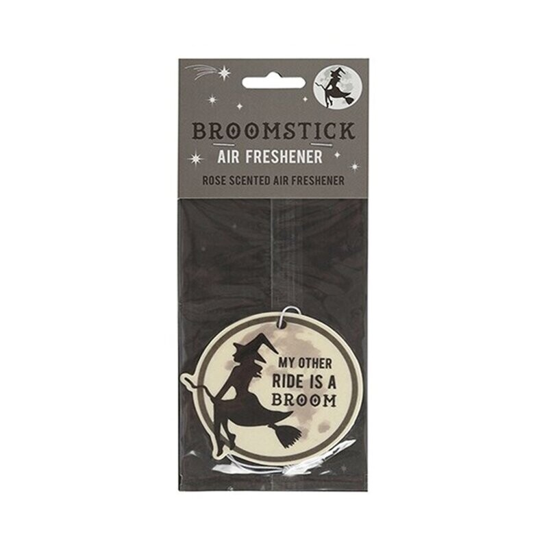 My Other Ride is a Broom Vanilla Scented  Air Freshener