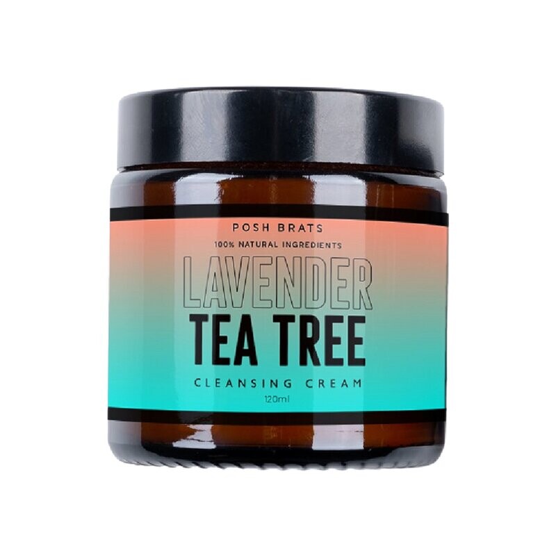 Posh Brats Lavender Tea Tree Luxury Cream Cleanser 120g