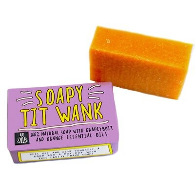 Go La La Soapy Tit Wank Soap
