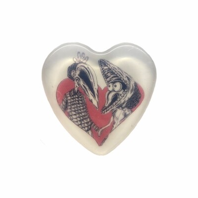 Sick Soaps Beetlejuice Heart Soap