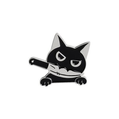 Mad Kitty Enamel Pin