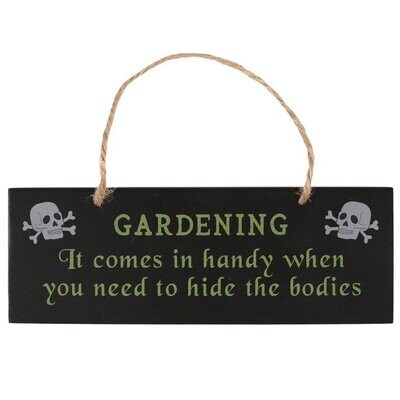 Gardening Sign