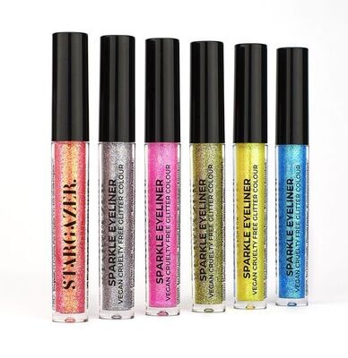 Stargazer Sparkle Glitter Liquid Eyeliner- Assorted Colours