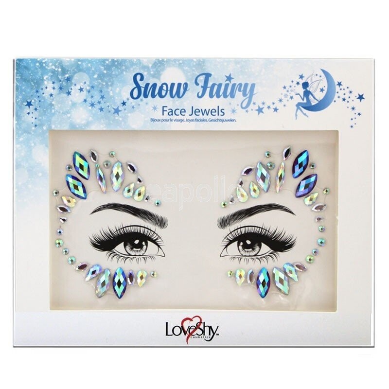 LoveShy Festival Face Jewels- ''Snow Fairy''