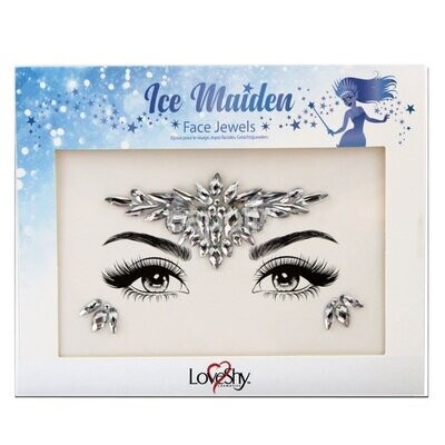 LoveShy Festival Face Jewels- ''Ice Maiden''