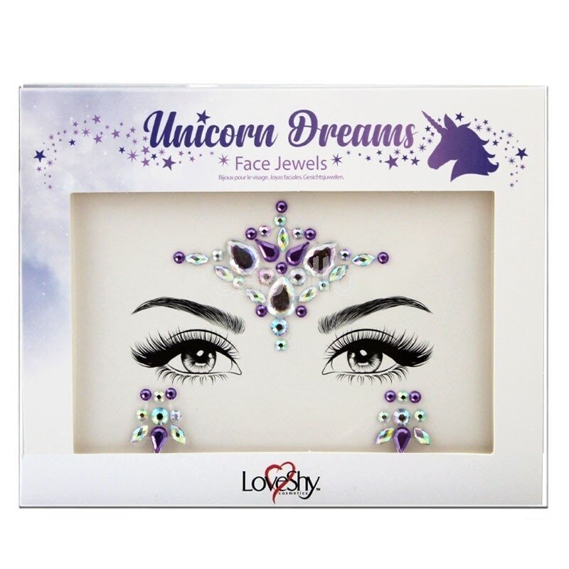 LoveShy Festival Face Jewels- ''Unicorn Dreams''
