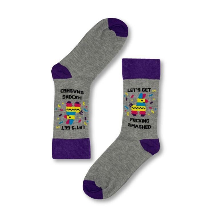Urban Eccentric Let's Get Fucking Smashed Socks