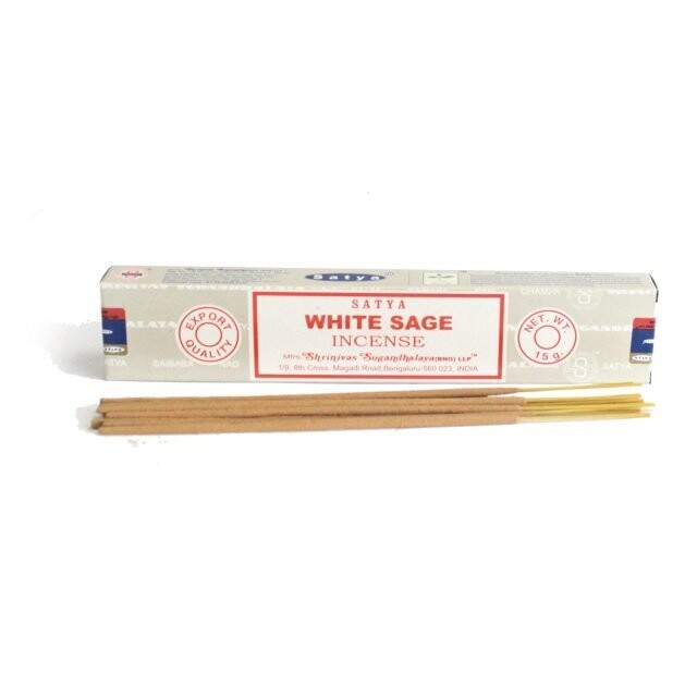 White Sage Incense Sticks by Satya