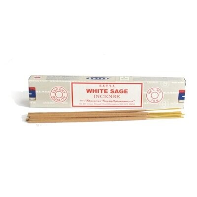 White Sage Incense Sticks by Satya