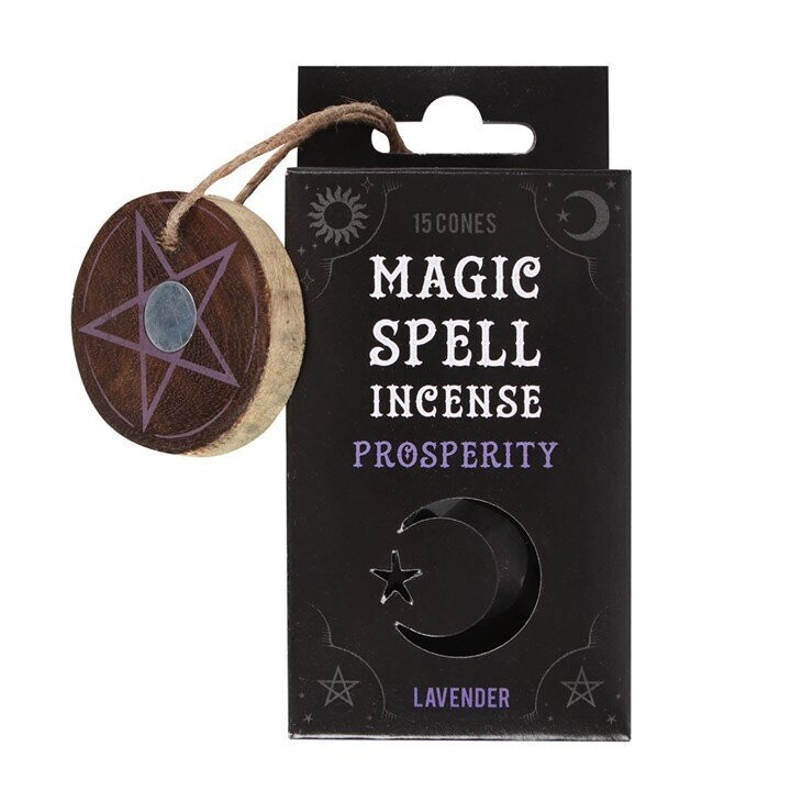 Magic Spell 'Prosperity' Incense Cones- Lavender